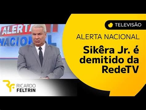 Urgente Redetv Demite Sik Ra Jr Youtube