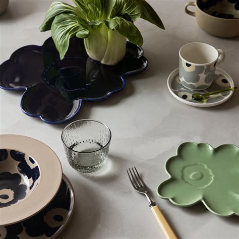 Oiva Unikko Teller 60th Anniversary Collection Von Marimekko Connox