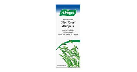 A Vogel Avena Sativa Nacht Rust Druppels Ml De Online Drogist