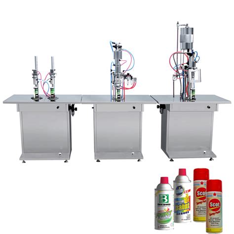 QGB500 Semi Automatic Aerosol Filling Machine From China Manufacturer