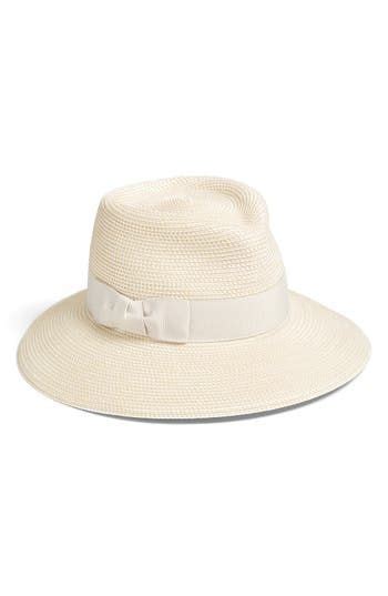 A Wide Brimmed Fedora Made From Eric Javits Squishee Fabric Can Be