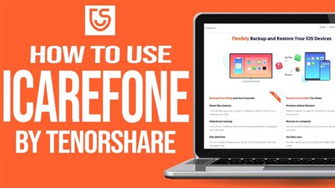 Beginner S Guide On How To Use Tenorshare ICareFone Full Tutorial