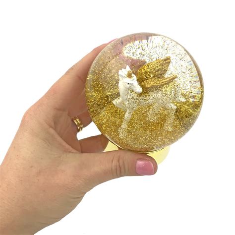 Sunnylife Unicorn Glitter Globe Add Sparkle And Shine With A Whimsical Unicorn