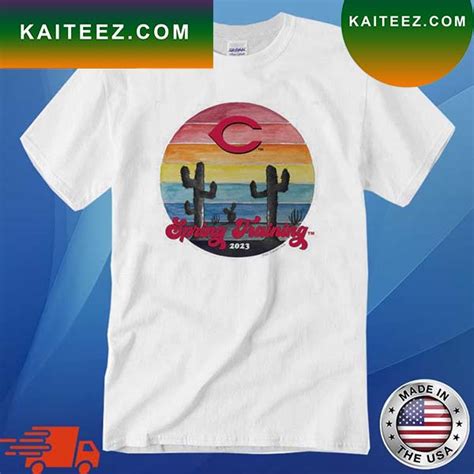 Cincinnati Reds Spring Training 2023 Vintage T-Shirt - Kaiteez