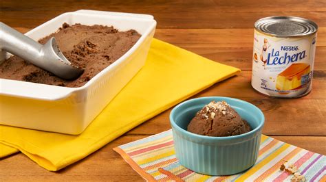 Helado De Chocolate Cremoso Y Casero Recetas Nestl