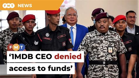 Najib Denied Mdb Ceo Access To Us Bil In Funds Court Told Youtube