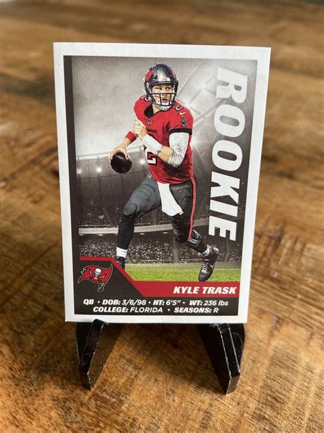 2021 Panini NFL Sticker Card Collection Kyle Trask RC Sticker 476