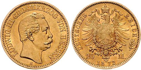 NumisBids Emporium Hamburg Auction 74 Lot 2527 HESSEN Ludwig III