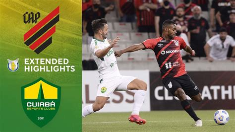 Athletico Paranaense vs Cuiabá Extended Highlights Brasileiro