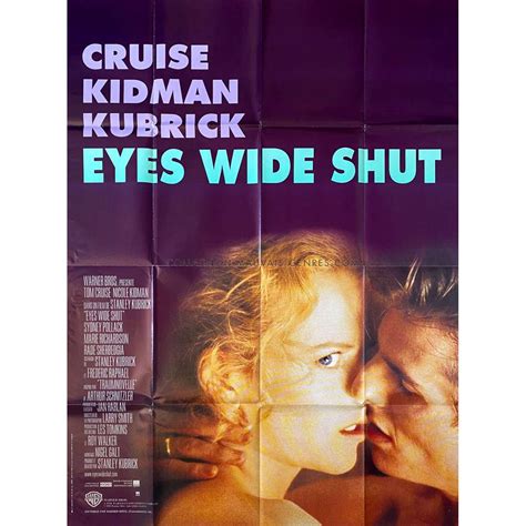 EYES WIDE SHUT French Movie Poster - 47x63 in. - 1999