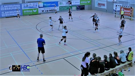 HaSpo Bayreuth HBC Nürnberg 1 Halbzeit 02 04 2022 Frauen