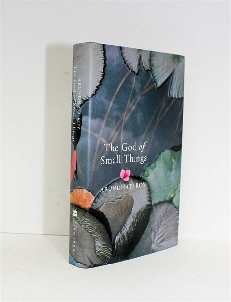 god  small   arundhati roy signed  fine cloth
