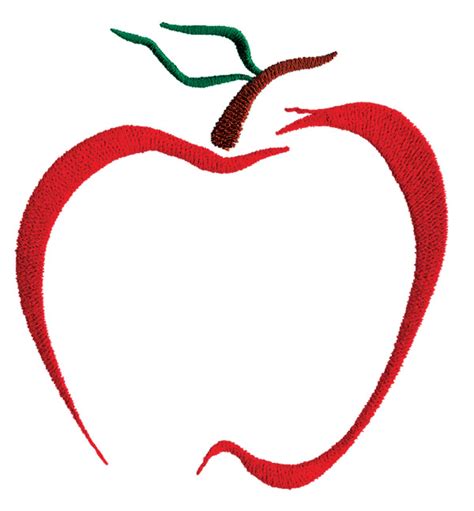 Apple Outline - ClipArt Best