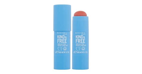 Rimmel London Kind Free Tinted Multi Stick Руж за жени 5 g Нюанс 001