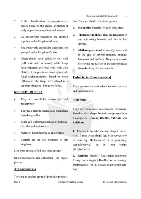 Solution Biology Ch Biological Classification Studypool