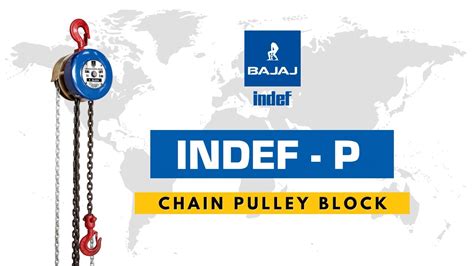 Indef P Chain Pulley Block Youtube