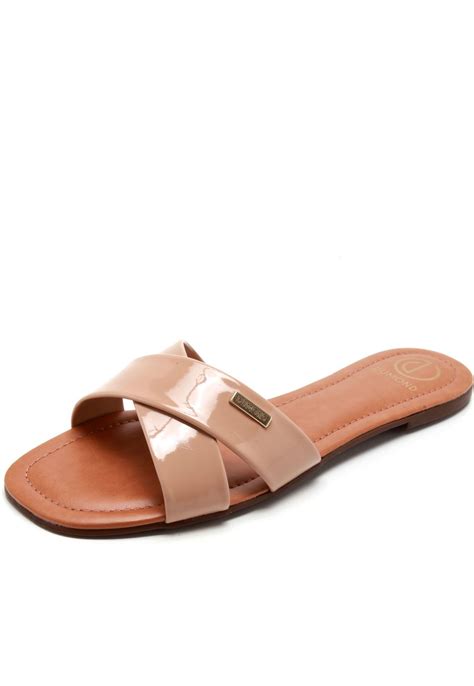 Rasteira Dumond Tiras Nude