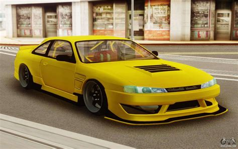 Nissan Silvia S14 Kouki Yellow for GTA San Andreas