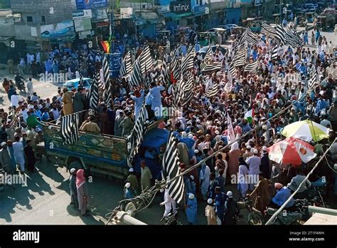 Activists Of Jamiat Ulema E Islam Jui F Are Holding Protest Rally