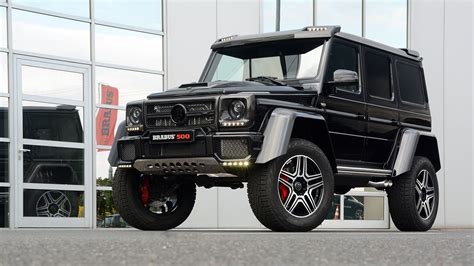 Foto Schwarz Mercedes Benz 2015 Brabus G Class W463 1920x1080