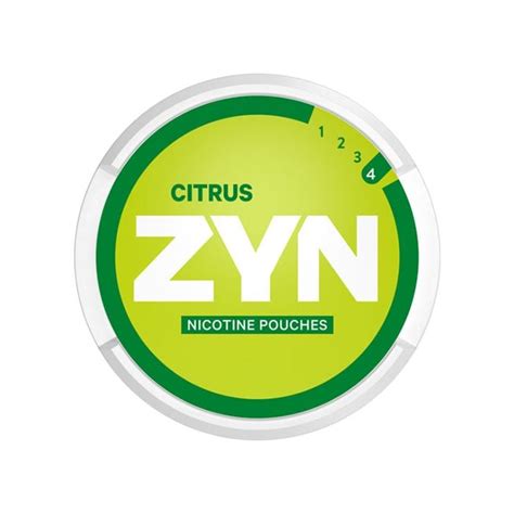 Buy Zyn Citrus Mini Dry Extra Strong Nicotine Pouches Northerner UK