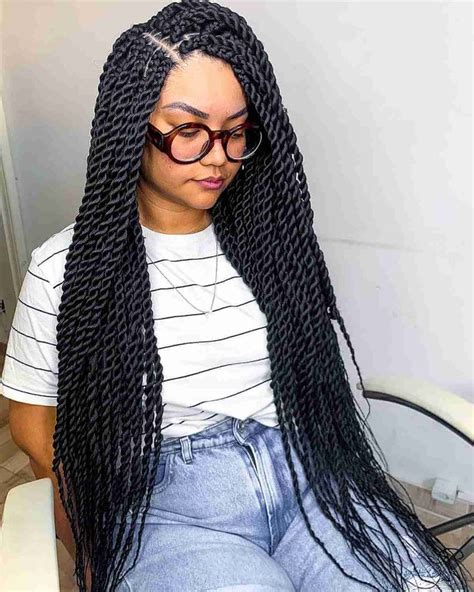 The 50 Hottest Twist Braid Styles Trending In 2023 Twist Braid Styles