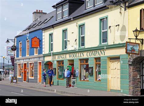 Dingle Town Dingle Peninsula Co Kerry Republic Of Ireland Stock