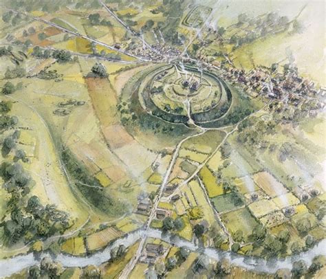 Old Sarum During The Roman Period In C200 Ad Roman History Historical