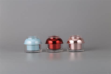 High End Plastic Luxury Custom Round Cosmetic Jar Acrylic 15g 30g 50g