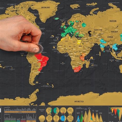 Scratch Away World Map Cindra Carmelina