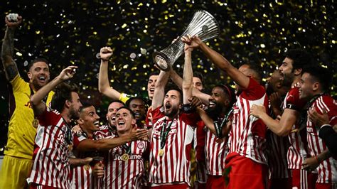 Olympiacos Wint Conference League In Beroerde Finale Tegen Fiorentina