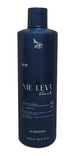 Zap Me Leva Black Escova Progressiva Máscara Passo 2 500ml MercadoLivre