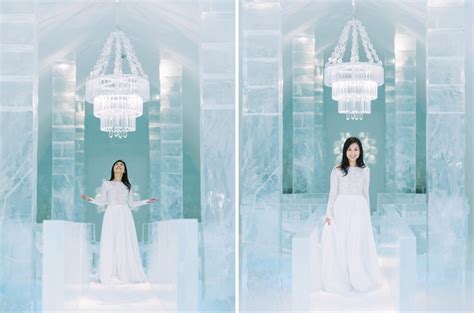 ICEHOTEL Wedding in Jukkusjarvi, Sweden by Nordica Photography