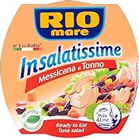 Rio Mare Insalatissime Tuna Salad Mexican Style G Amazon Co Uk