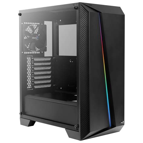 Gabinete Gamer Aerocool Cylon Pro Rgb Vidrio Templado Mid Tower Atx