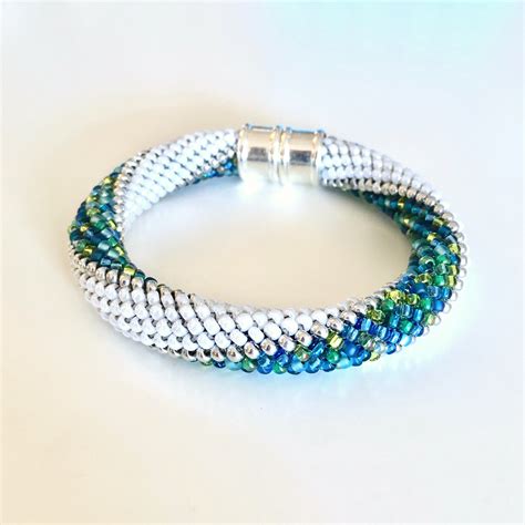 Peyote With A Twist Bracelet Class Island Cove Beads And Gallery