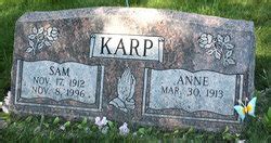 Anna Anne Dykman Karp 1913 2017 Mémorial Find a Grave