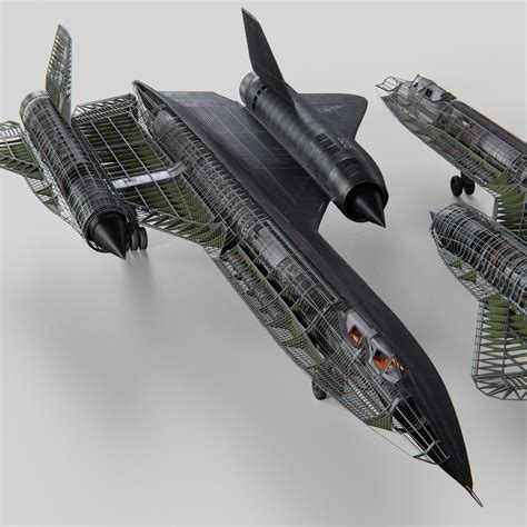 ArtStation - Lockheed Sr 71 Blackbird | Resources