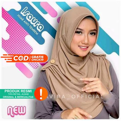 Instant Hijab Khimar Isaura Jersey Veil Women Lazada Ph