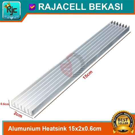 Jual Heatsink Aluminium Alumunium Pendingin 15x2x0 6 7S HPL COB TR