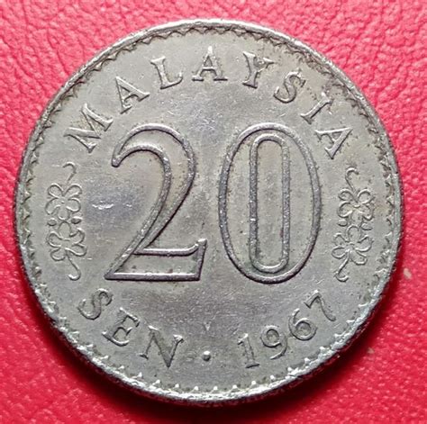 Jual JC 549 KOIN MALAYSIA 20 SEN TAHUN 1967 Di Lapak Jenggala