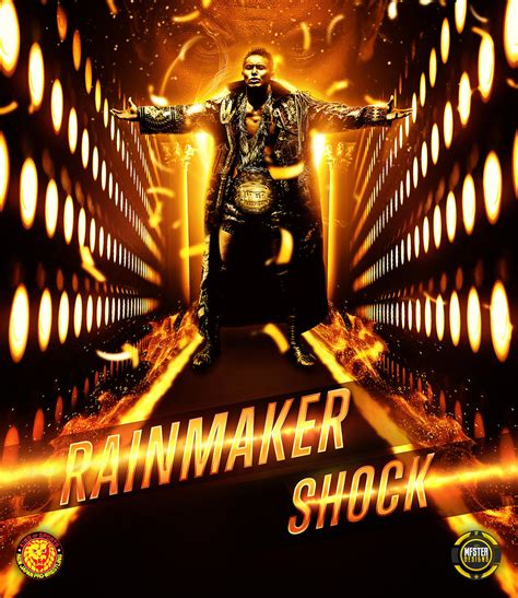 Kazuchika okada Rainmaker shock Custom poster by THE-MFSTER-DESIGNS on ...