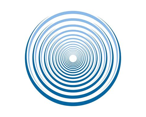 Ripple Effect With Circular Blue 4820254 Vector Art At Vecteezy