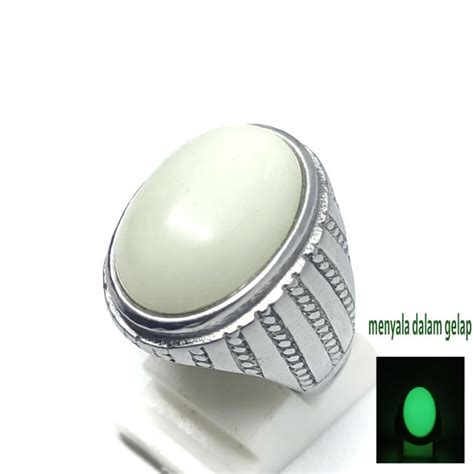 Cincin Batu Posfor Menyala Dalam Gelap Lazada Indonesia