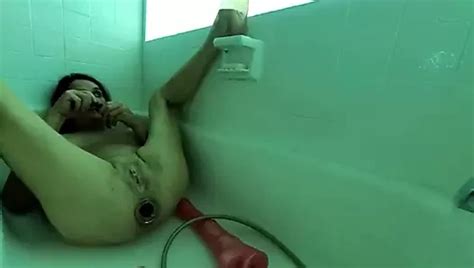 Lizzy Yum Quickie December Ball Gag Post Op Orgasm Pussy Masturbation Teasing Shemale