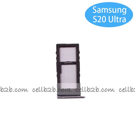 Bandeja De Nano Sim Para Samsung S Ultra G F Blanca Cellb B