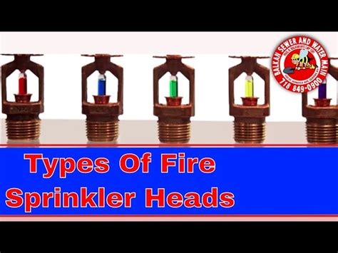 Types Of Fire Sprinkler Heads Explained: Courtesy Of Team, 47% OFF