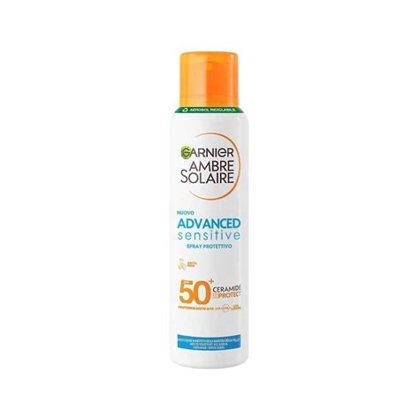 Garnier Ambre Solaire Advanced Sensitive SPF50 Spray Aerosol