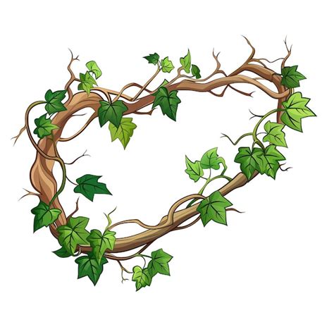 Premium AI Image | beautiful Ivy branches intertwined with vines ...