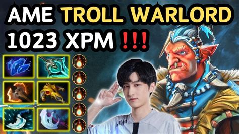 Ame Troll Warlord Hard Carry Highlights Xpm Immortal Ame